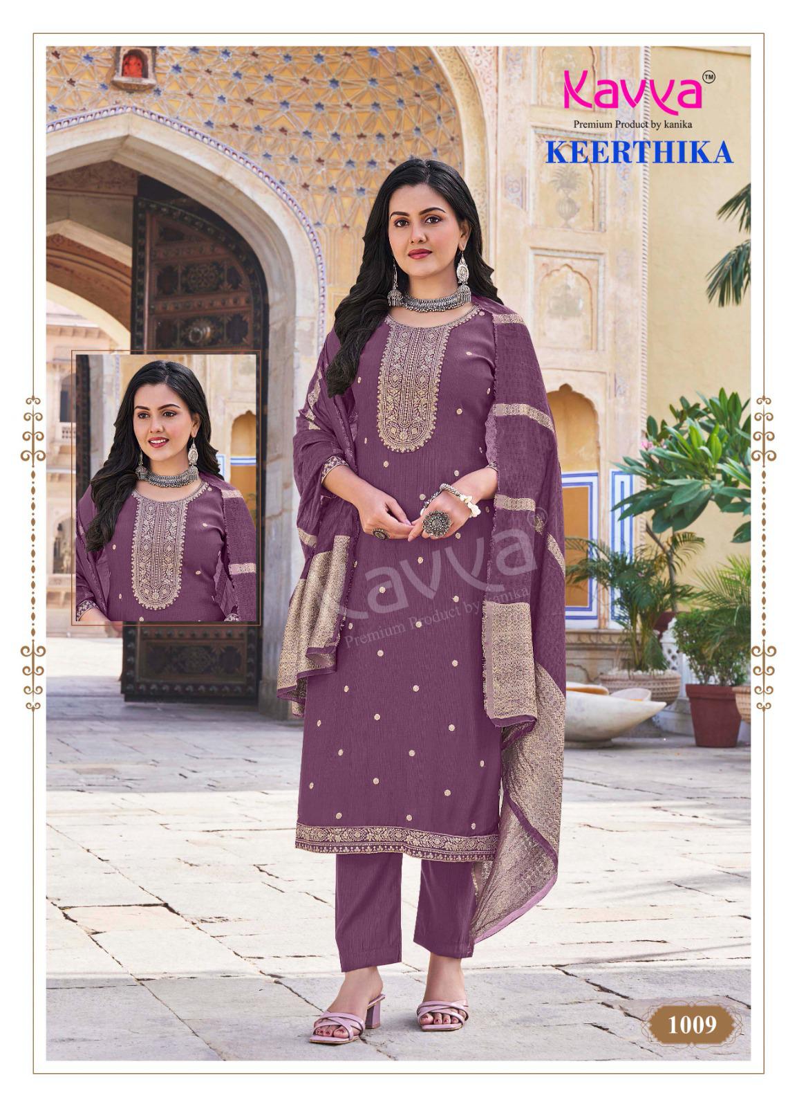 Keerthika Vol 1 By Kavya Viscose Kurti With Bottom Dupatta Wholesale Online